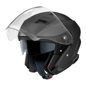Moto prilba s headsetom SENA Outstar S matná čierna XL (63-64)