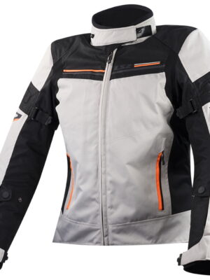 Moto bunda LS2 Shadow Lady Light Grey svetlo šedá-čierna - M