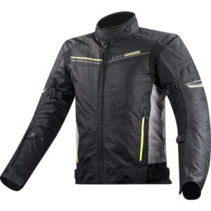 Pánska moto bunda LS2 Shadow Man Black Titan čierno-šedá - 4XL