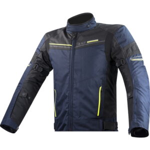 Pánska moto bunda LS2 Shadow Man Blue Black modro-čierna - 4XL
