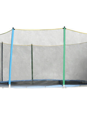 Ochranná sieť bez tyčí k trampolínam 457 cm - na 10 tyčí