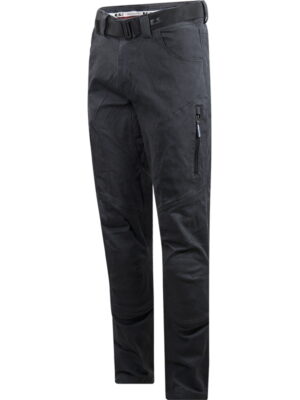 Pánske moto nohavice LS2 Straight Dark Grey tmavo šedá - M