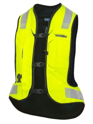 Airbagová vesta Helite Turtle 2 HiVis rozšírená žltá - XL