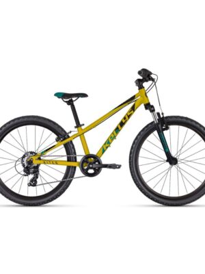 Juniorský bicykel KELLYS KITER 50 24" 9.0 Yellow - 11" (125-145 cm)