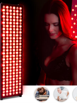 Infračervený LED panel inSPORTline Brister - 180 LED čierna