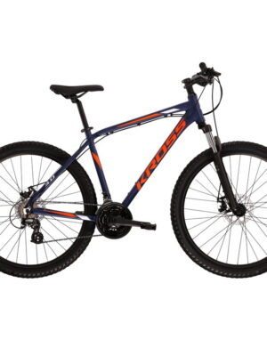 Kross Hexagon 3.0 2022 tmavo modrá/oranžová/biela - S (17"