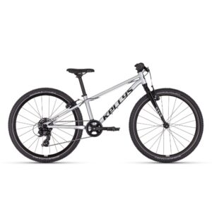 Juniorsky bicykel KELLYS NAGA AIR 50 24" - model 2025 Silver - 11" (120-140 cm)