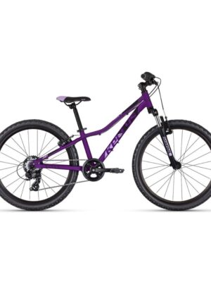 Juniorský bicykel KELLYS KITER 50 24" 9.0 Purple - 11" (125-145 cm)