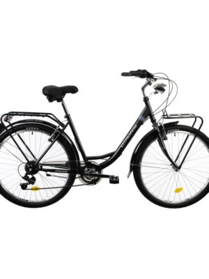 Mestský bicykel DHS Citadinne 2634 2MB 26" Grey-Blue - 18" (159-173 cm)