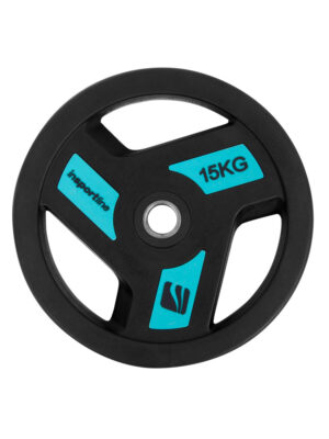 Pogumovaný kotúč inSPORTline Herk 15kg 30 mm