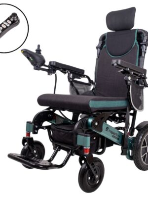 Elektrický invalidný vozík inSPORTline Hawkie Evo Plus s polohovateľným operadlom 700W