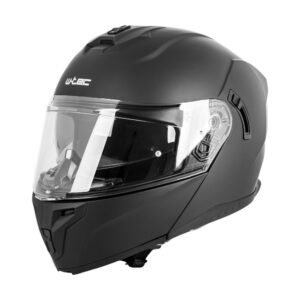 Výklopná prilba W-TEC Benidor matne čierna - XXL (63-64)