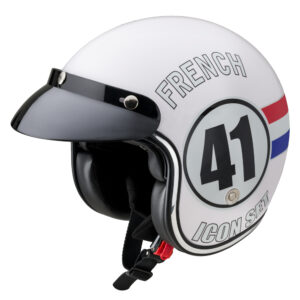 Moto prilba W-TEC Café Racer French 41 - L (59-60)