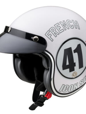 Moto prilba W-TEC Café Racer French 41 - L (59-60)