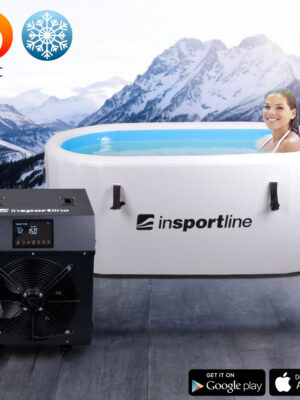 Otužovacia vaňa inSPORTline Laaches 160x85x65 cm s termoregulačným systémom