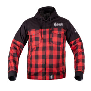 Softshellová bunda W-TEC Black Heart Rozzer červeno-čierna - 5XL
