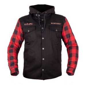Moto bunda W-TEC Black Heart Radikaal červeno-čierna - 5XL