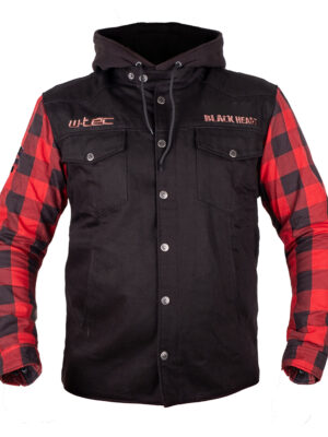 Moto bunda W-TEC Black Heart Radikaal červeno-čierna - 5XL