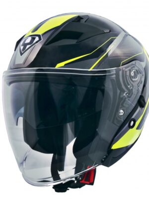 Moto prilba Yohe 878-1 fluo fluo - M (57-58)