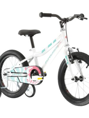 Kross Mini 3.0 2025 biela / seledynová / korálová / lesk - 9" (100-125 cm)