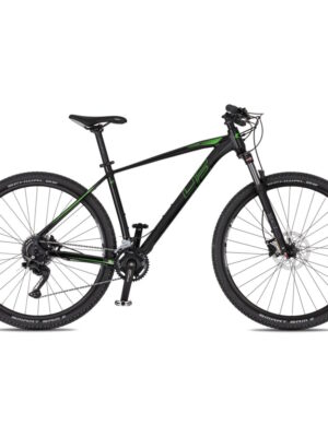 4EVER FRONTBEE pearl black/green - XL (21"