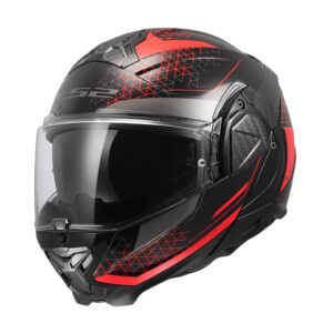 Preklápacia prilba LS2 FF910 Advant II Astral Red P/J 3XL (65-66)