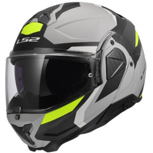 Preklápacia prilba LS2 FF910 Advant II Triple Light Grey P/J 3XL (65-66)