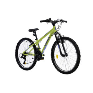 Juniorský bicykel DHS Teranna 24023 24" - model 2025 Green - 13" (136-153 cm)