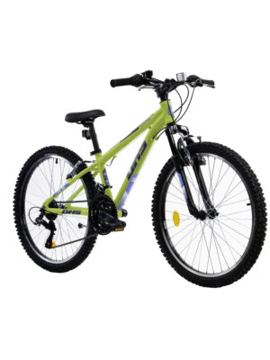 Juniorský bicykel DHS Teranna 24023 24" - model 2025 Green - 13" (136-153 cm)