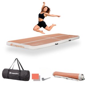 Airtrack inSPORTline Airstunt 300x100x10 cm mocha mousse Airtrack inSPORTline Airstunt 300x100x10 cm mocha mousse