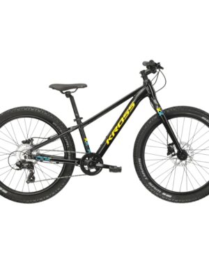 Kross LEVEL JR 2.0 čierna / žltá / lesk - S (12"