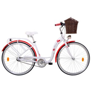 Mestský bicykel Saveno Bridget NEX7 28" - model 2025 biela - M (17" Mestský bicykel Saveno Bridget NEX7 28" - model 2025 biela - M (17"