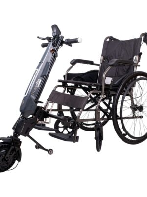 Mechanický skladací invalidný vozík inSPORTline Jakesully odľahčený s pohonom Oppatia