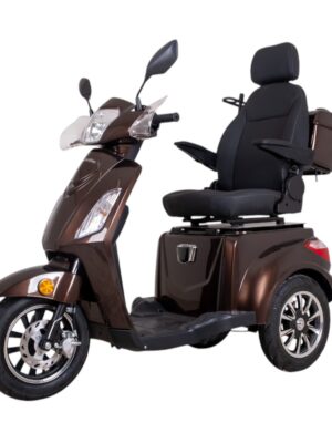 Elektrický trojkolesový vozík inSPORTline Zorica Deluxe s elektromagnetickou brzdou modrá Elektrický trojkolesový vozík inSPORTline Zorica Deluxe s elektromagnetickou brzdou modrá