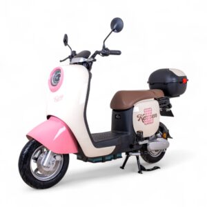 Elektrický skúter Keren Beike 10" hnedo-ružová Elektrický skúter Keren Beike 10" hnedo-ružová