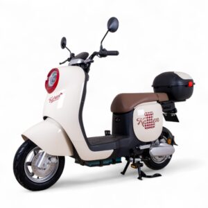 Elektrický skúter Keren Beike 10" hnedo-červená Elektrický skúter Keren Beike 10" hnedo-červená