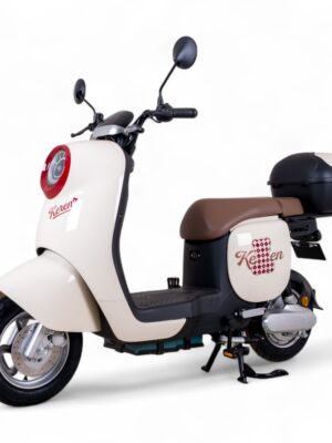 Elektrický skúter Keren Beike 10" hnedo-červená Elektrický skúter Keren Beike 10" hnedo-červená