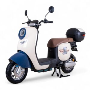 Elektrický skúter Keren Beike 10" hnedo-modrá Elektrický skúter Keren Beike 10" hnedo-modrá