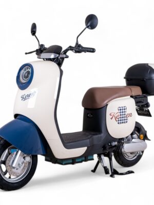 Elektrický skúter Keren Beike 10" hnedo-modrá Elektrický skúter Keren Beike 10" hnedo-modrá