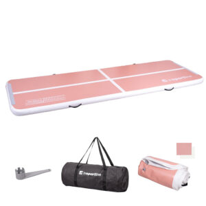 Airtrack inSPORTline Airstunt 400x100x10 cm korálová ružová Airtrack inSPORTline Airstunt 400x100x10 cm korálová ružová