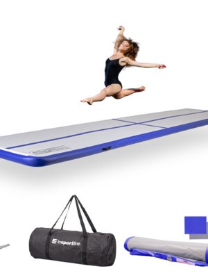 Airtrack inSPORTline Airstunt 500x100x10 cm biela