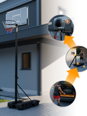 Skladací basketbalový kôš inSPORTline Tifton Skladací basketbalový kôš inSPORTline Tifton