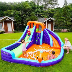 Nafukovací hrad AirMyFun Double Slide 83006 Nafukovací hrad AirMyFun Double Slide 83006