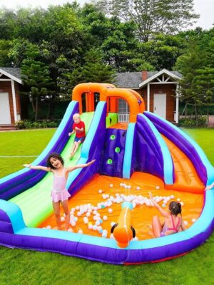 Nafukovací hrad AirMyFun Double Slide 83006