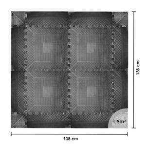 Puzzle záťažová podložka inSPORTline Rubber 1 Puzzle záťažová podložka inSPORTline Rubber 1