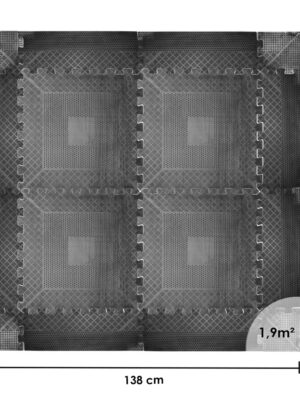 Puzzle záťažová podložka inSPORTline Rubber 1 Puzzle záťažová podložka inSPORTline Rubber 1