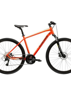 Kross EVADO 3.0 2025 oranžová/čierna/lesk - L (21"