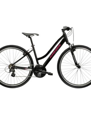 Kross Evado 2.0 čierna / ružová / lesk - L (19"