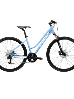 Kross Evado 3.0 28" 2025 modrá / biela / lesk - L (19"