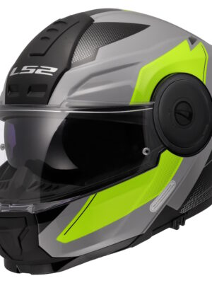 LS2 FF902 Scope II Duria Grey H-V Yellow 3XL (65-66) LS2 FF902 Scope II Duria Grey H-V Yellow 3XL (65-66)